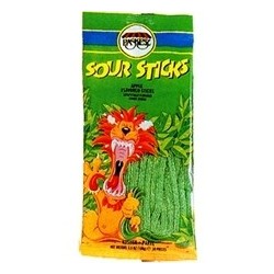 Paskesz Apple Sour Sticks (24x3.5Oz)