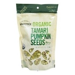 Woodstock Organic Tamari Pumpkin Seeds (8x9Oz)