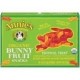 Annie&#039;s Homegrown Bunny Tropical Fruit Snack (12x4 Oz)