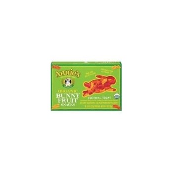 Annie's Homegrown Bunny Tropical Fruit Snack (12x4 Oz)