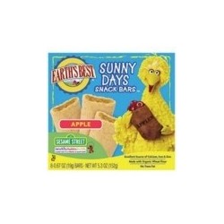 Earth's Best Sesame Street Apple Snack Bar (6x5.3 Oz)