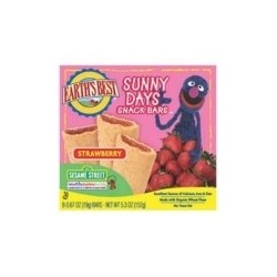 Earth's Best Sesame Street Strawberry Snack Bar (6x5.3 Oz)