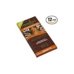 Endangered Species Dark Chocolate Bar Espresso Tiger (12x3 Oz)