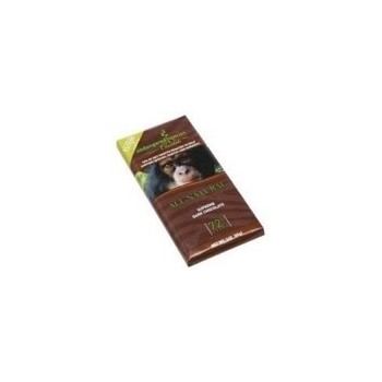 Endangered Species Smooth Dark Chocolate Bar Chimpanzee (12x3 Oz)