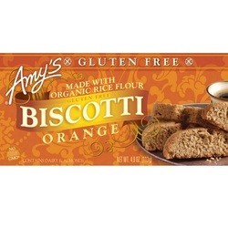 Amy's Biscotti, Orange, GF (6x4 OZ)