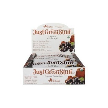 Betty Lou's Just Great Stuff Cacao Acai bar (12x1.5 Oz)