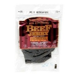 Snack Masters All Natural Gourmet Beef Jerky, Original (8x2Oz)