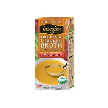 Imagine Foods No Chicken Broth Ls (12x32OZ )