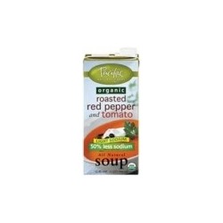 Pacific Natural Org Low Sodium Creamy Roasted Pepper Soup (12x32 Oz)