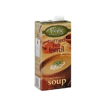 Pacific Natural Foods Curry Rd Lntl Soup (12x32OZ )