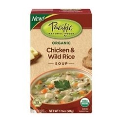 Pacific Natural Chicken & Wild Rice Soup (12x17.6Oz)