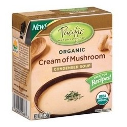 Pacific Natural Cream Of Mushroom Condensed Soup (12x12Oz)