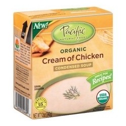 Pacific Natural Foods Organic Cream Of Chicken Condensed Soup (12x12Oz)