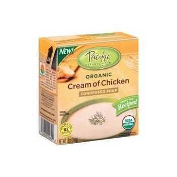 Pacific Natural Foods Organic Cream Of Chicken Condensed Soup (12x12Oz)