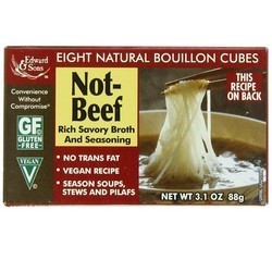 Edward & Sons Not Beef Bouillon (12x3.1Oz)