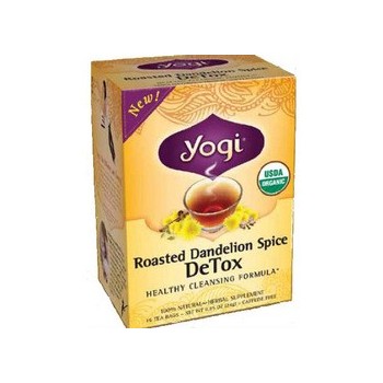 Yogi Tea Organic Roasted Dandelion Spice DeTox (6x16 Tea Bags)