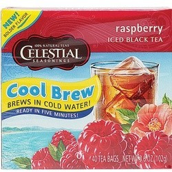 Celestial Seasonings Raspberry Cool Brew Iced T (6x40BAG )