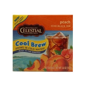 Celestial Seasonings Peach Cool Brew Ice T (6x40BAG )