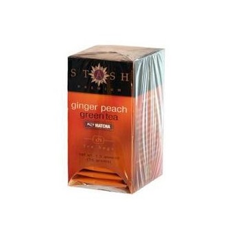 Stash Tea Ginger Peach Green Tea (6x18 Bag)