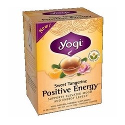 Yogi Teas Sweet Tangerine Positive Energy Tea (6x16 Bag)