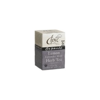 Choice Organic Teas Lemon Lavender Mint Tea Ft (6x16 Bag)