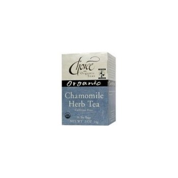 Choice Organic Teas Chamomile Herb Tea (6x16 Bag)