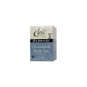 Choice Organic Teas Chamomile Herb Tea (6x16 Bag)