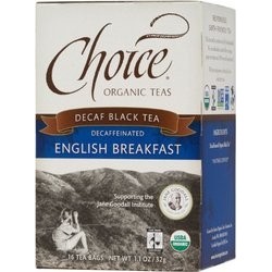 Choice Organic Teas Decaf English Breakfast (6x16 Bag)