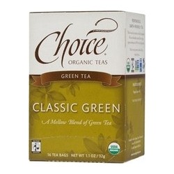 Choice Organic Teas Classic Blend Green (6x16 Bag)