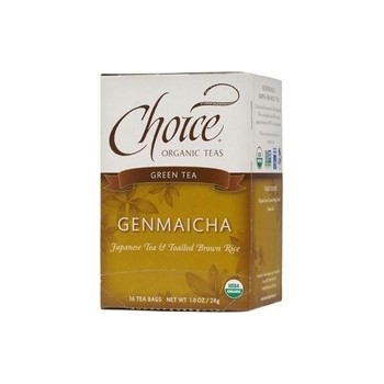 Choice Organic Teas Genmaicha Green with Toasted Brown Rice (6x16 Bag)