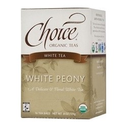 Choice Organic Teas White Peony (6x16 Bag)