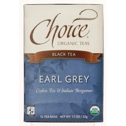 Choice Organic Teas Earl Grey (6x16 Bag)