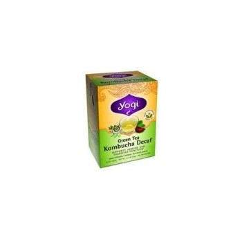 Yogi Green Kombucha Decaf Tea (6x16 Bag)