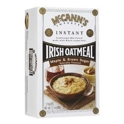 McCann's Instant Irish Oatmeal Maple Brown Sugar (12x15.1Oz)