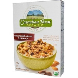 Cascadian Farm Dark Chocolate Almond Granola (6x13.25OZ )