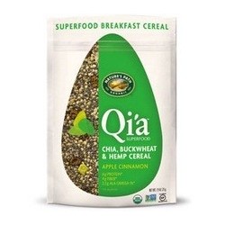 Nature's Path Qi'a Superfood Apple Cinnamon Chia, Buckwheat & Hemp Cereal (10x7.94 Oz)