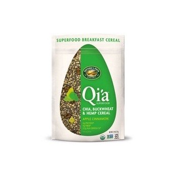 Nature's Path Qi'a Superfood Apple Cinnamon Chia, Buckwheat & Hemp Cereal (10x7.94 Oz)