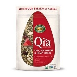 Nature's Path Qi'a Superfood Cranberry Vanilla Chia, Buckwheat & Hemp Cereal (10x7.94 Oz)