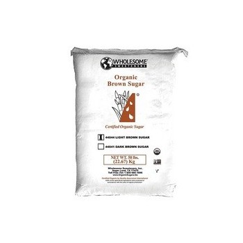 Wholesome Sweeteners Og2 Light Brown Sugar (1x50Lb)