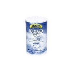 Hain Pure Foods Plain Sea Salt (24x26 Oz)
