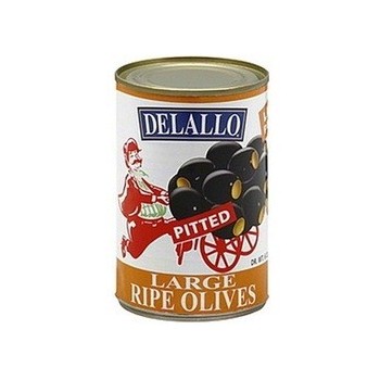 De Lallo Pitted Olive Lrg (24x6OZ )