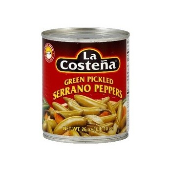 La Costena Serrano Pepper (12x26OZ )