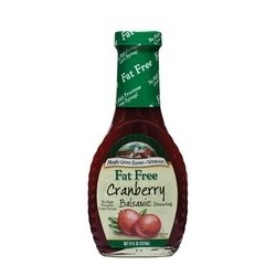 Maple Grove Fat Free Cranberry Balsamic Salad Dressing (12x8 Oz)