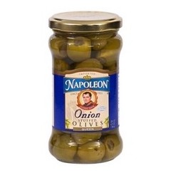 Napoleon Onion Stuffed OlivesQueen (12x6.5Oz)