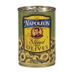 Napoleon Sliced Green Olives (12x7Oz)