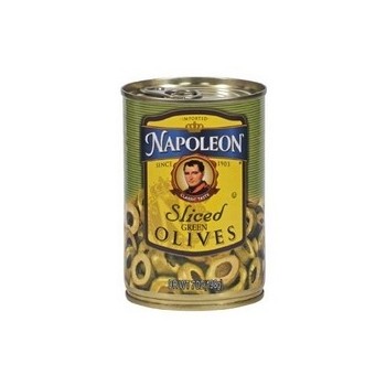 Napoleon Sliced Green Olives (12x7Oz)