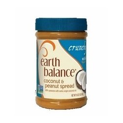 Earth Balance Crunchy Coconut Peanut Butter (12x16 Oz)