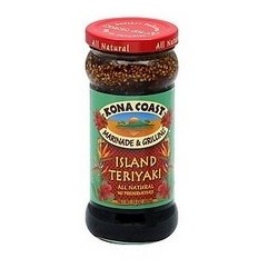 Kona Coast Marinade & Grilling SauceIsland Teriyaki (6x15Oz)