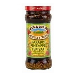 Kona Coast Marinade & Grilling SaucePineapple Teriyaki (6x15Oz)