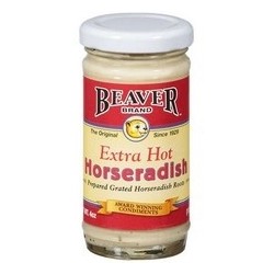 Beaver Extra Hot Horseradish Sauce (12x8.5Oz)